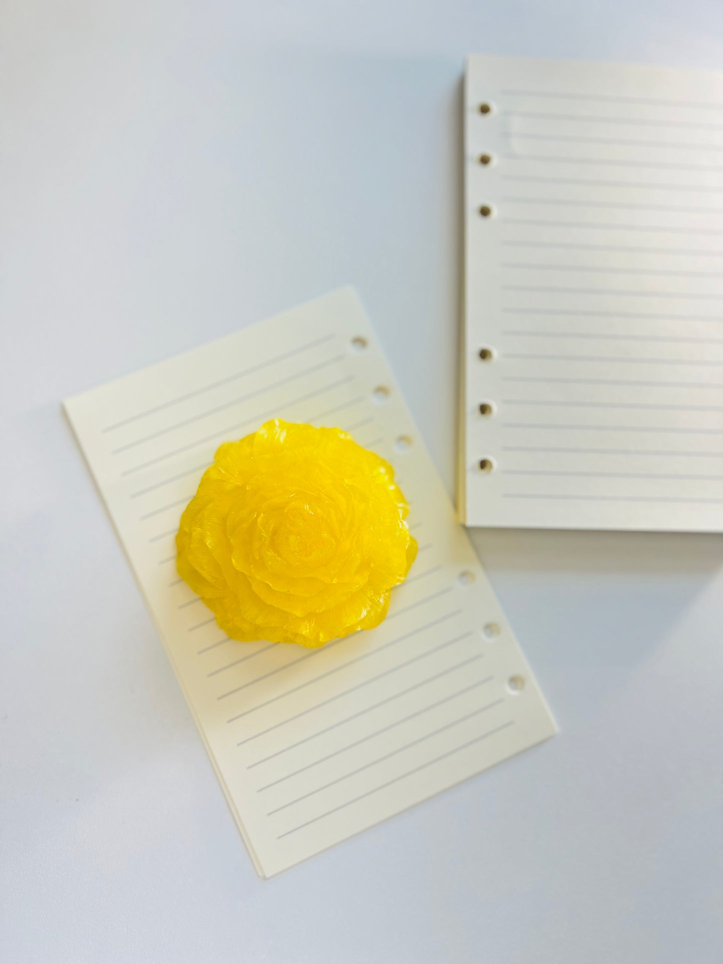 🌼 Peony Radiance Paperweights