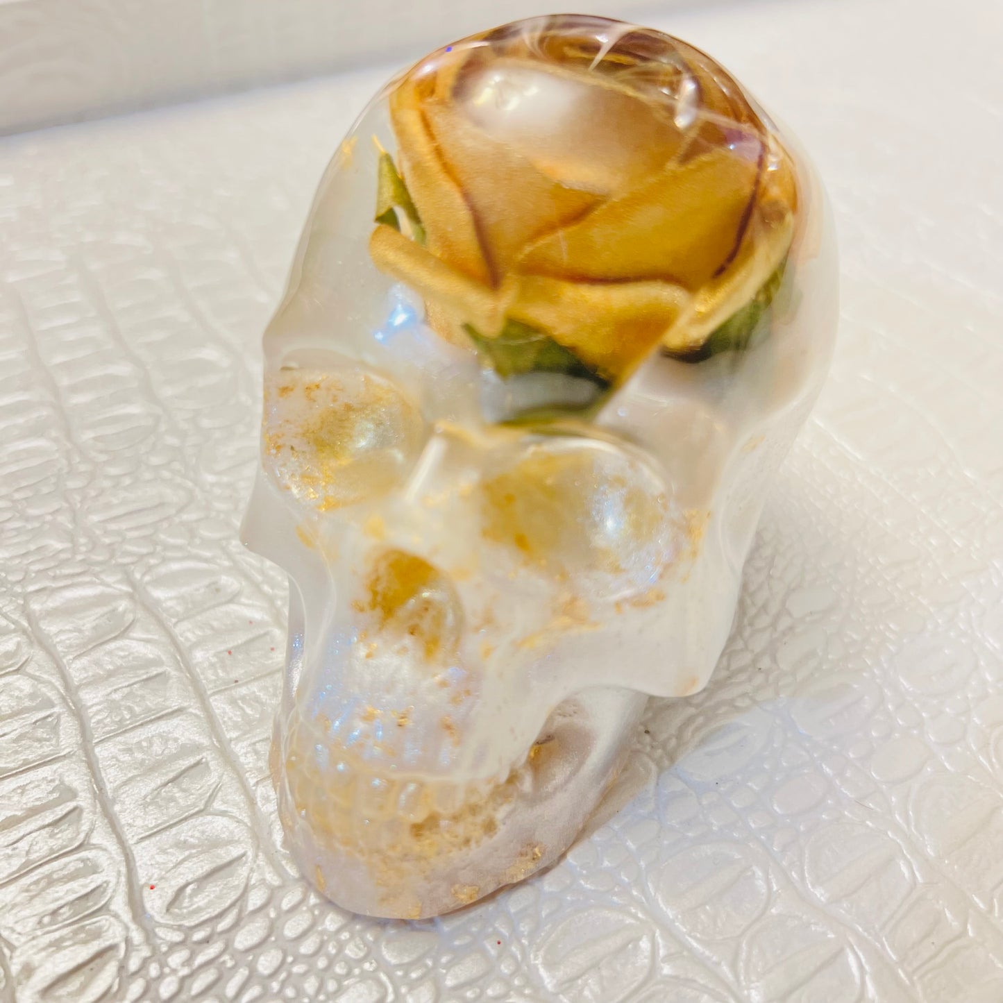 💀 Celestial Echoes: Resin Skull Collection