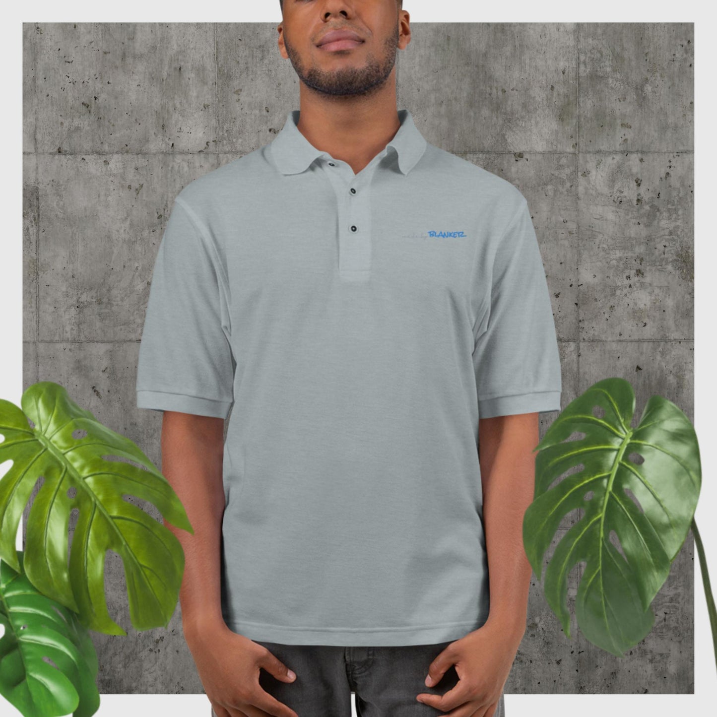 Men's Premium Polo - Made by Blanker