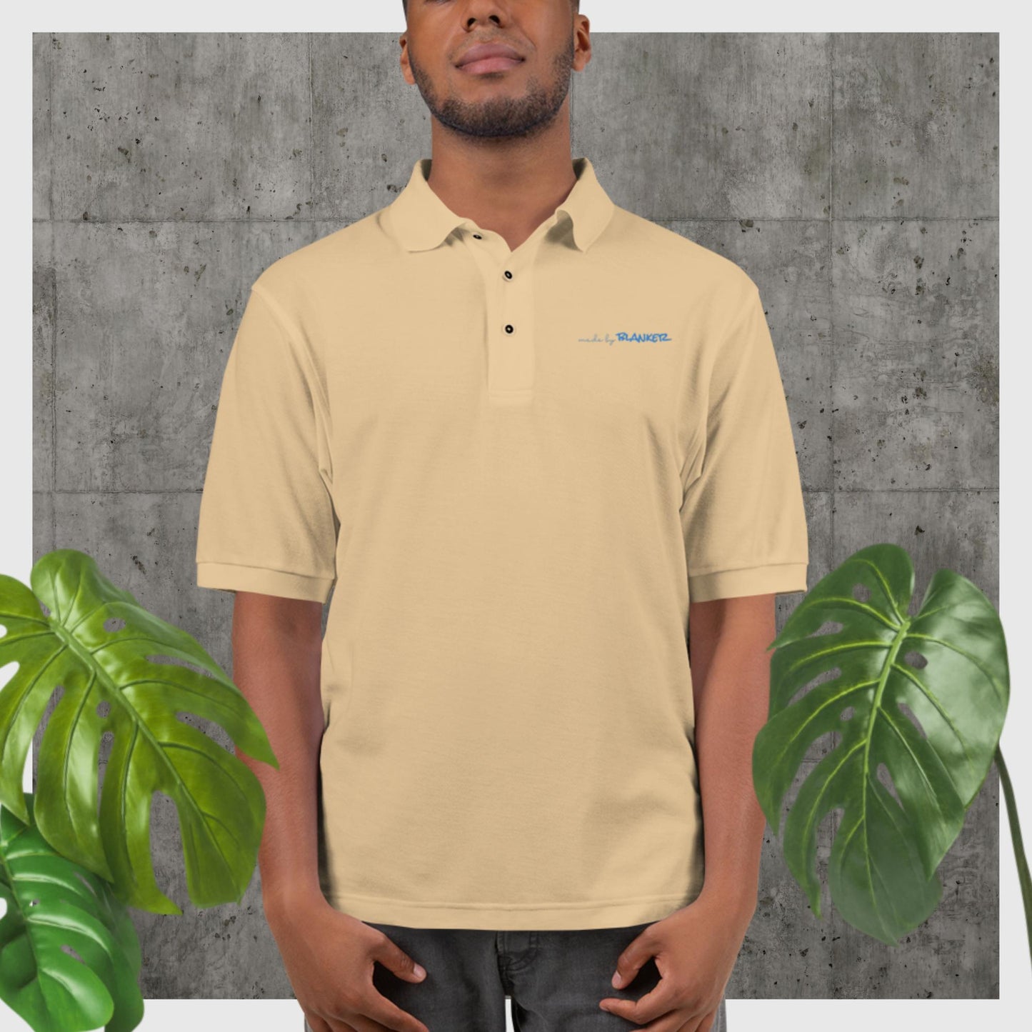 Men's Premium Polo - Made by Blanker