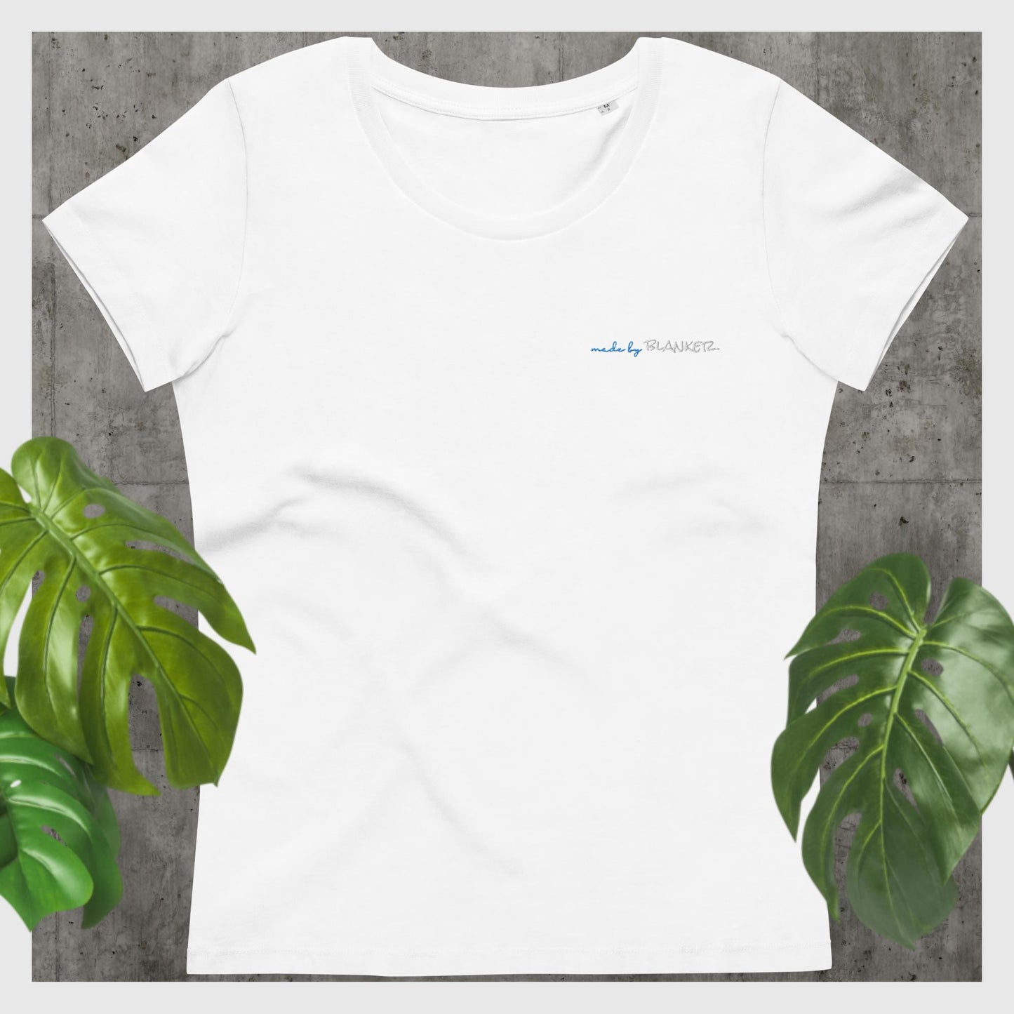 Women's fitted eco tee - Made by Blanker